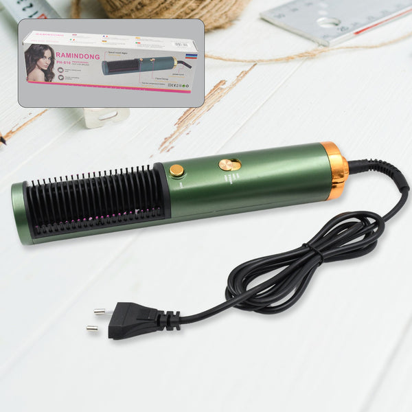 Hair Straightener Comb, Anti Scald Hot Comb Negative Ion Hair Straightener Brush Straightener 3 Gear Constant Temperature for Quick and Professional Hair Salon at Home (1200w)