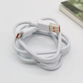 type c white charging cable