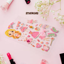 Multipurpose Adhesive 3D Stickers (1 Sheet /15×10 Cm)