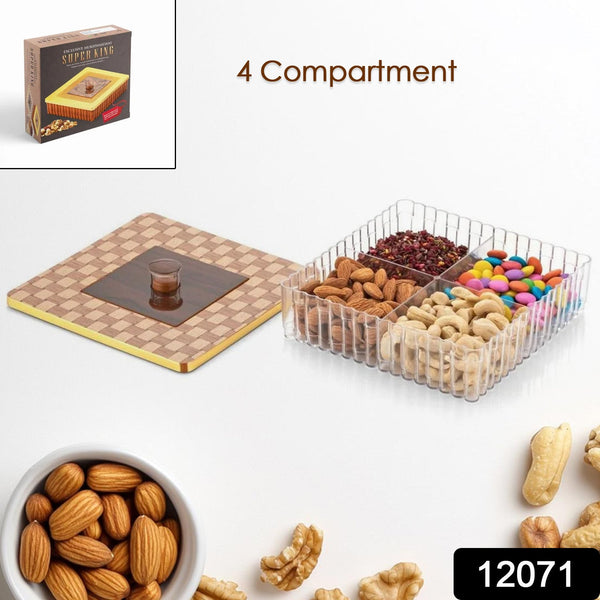 Super King Rotating Mukhvasdani Dry Fruit Box