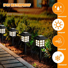 Solar Garden Lights, Outdoor Solar Landscape Lights, Waterproof Outdoor Solar Lights Walkway for Patio, Lawn, Yard, and Landscape (Pack of 2)