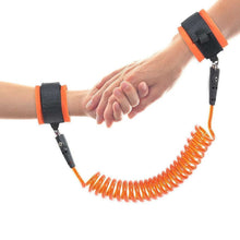 Anti-lost safety wrist bracelet for children with extra-long harness strap