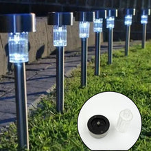 Solar Panel Led Spike Spot Light Landscape Garden Yard Path Lawn Outdors Solar Lamps, Waterproof Outdoor Decorative Landscape Lights for Garden, Patio, Yard, Walkway (2 Pc Set)