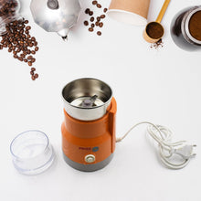 Small kitchen grinder for coffee beans and spices