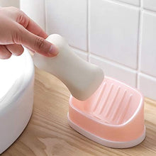 Soap Container, Soap Box Household Kitchen and Bathroom Can Use PP Material Drain Box Double Soap Dish, for Bathroom Shower Home Outdoor Camping (1 Pc)