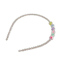 Colorful beads With Pearls Hairband