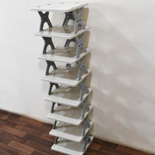 8-layer shoe organizer, perfect for entryway storage