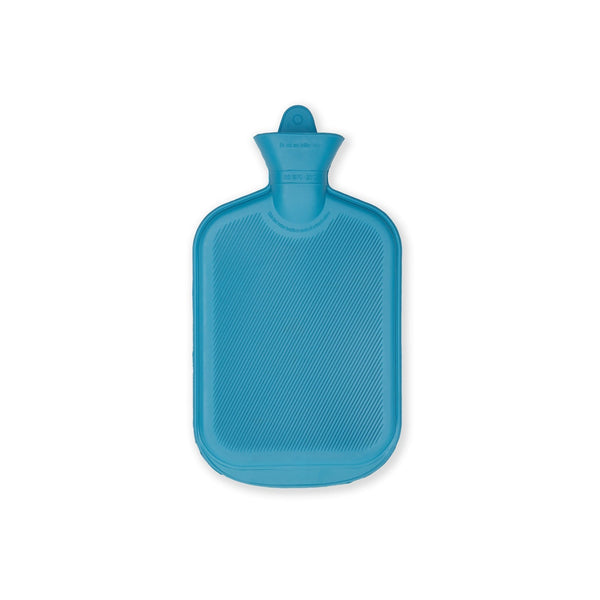 Medium-sized rubber hot water bag for pain relief and heating therapy.