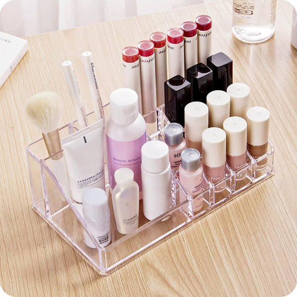 Lipstick storage organizer with 16 compartments