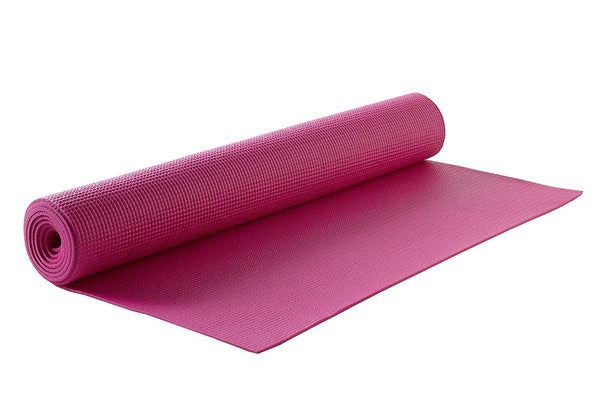 Eco-friendly yoga mat for fitness, non-slip pad, 180x60 cm.