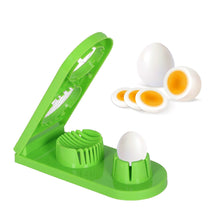 Double cut egg cutter, stainless steel wire for precision slicing