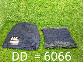 Ultra Soft Unisex Woollen Beanie Cap Plus Muffler Scarf