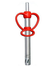 Heart-shaped electric gas lighter with a mild steel body for easy kitchen ignition.