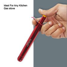 Durable gas lighter suitable for kitchen and cooking use.