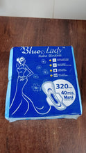 Blue Lady Extra Long Pads With Wides Wings Sanitary Pads – 320 mm, 40-Pack