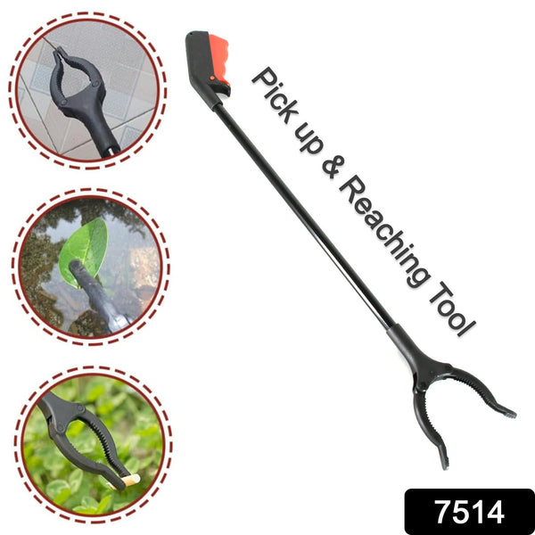 Extra Long Pickup Aid Trash Picker Upper, Rotating Hand, Heavy Duty Grip Arm - Reaching Assist for Litter, Elderly, Garden  Disabled, Handicap Arm