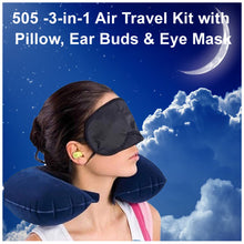 3-in-1 air travel kit with essentials.